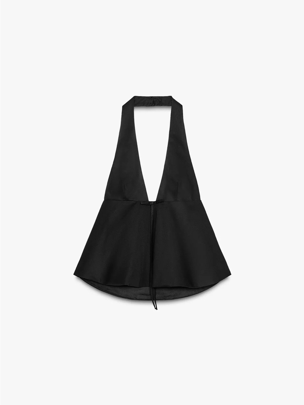 NWT Zara Bow Halter Top